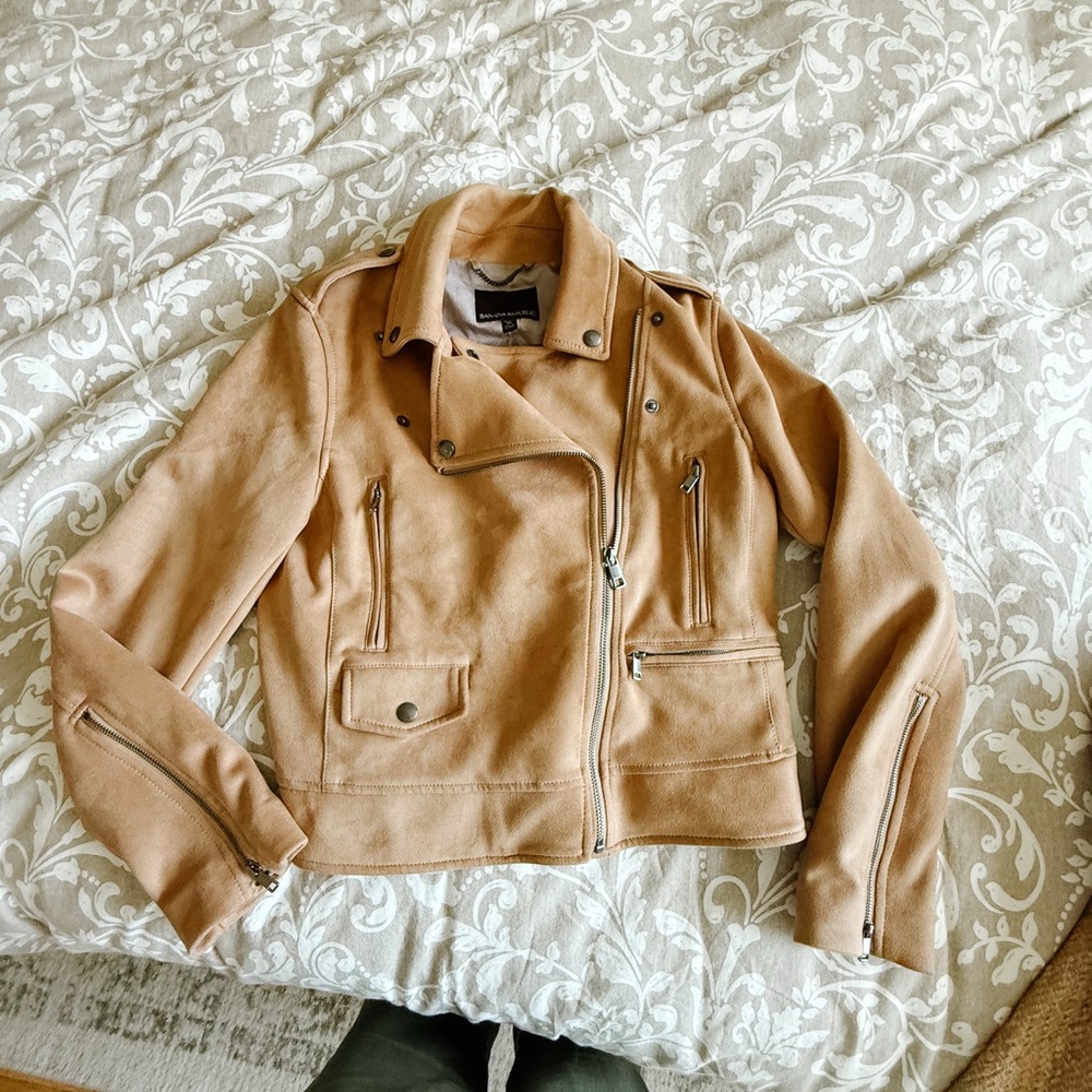 Banana Republic Faux Suede Jacket